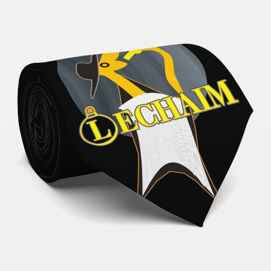 Lechaim Krawatte (Gerollt)