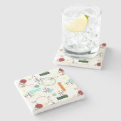 L'Echelle Steinuntersetzer (Seitenansicht)