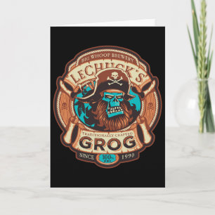 Lechuckss Grog - Craftt Bier - Monkey Islands 1 Karte