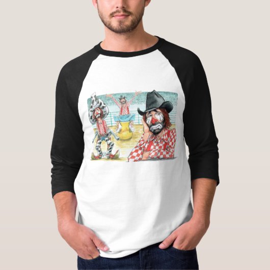 LECILE Men's 3/4 Sleeve T - Shirt (Vorderseite)