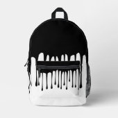 Leck der Tinte Bedruckter Rucksack (Vorderseite)