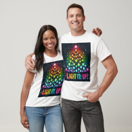 Leck es auf! - Rainbow Christmas Tree T - Shirt