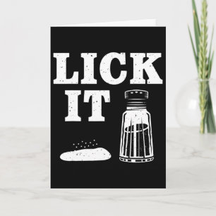 Leck es Salz passende Gruppe Cinco De Mayo Trinken Karte