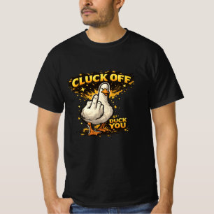 Leck Mich Lustiger Enten-Männer-T-Shirt T-Shirt
