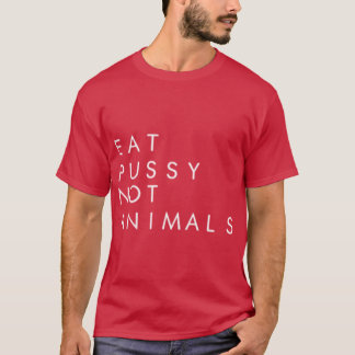 leck Muschis, nicht Tiere Vintage Freund T-Shirt