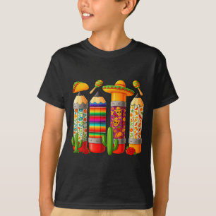 Leck Salz Schluck Tequila Cinco Mayo Trinken Mexi T-Shirt
