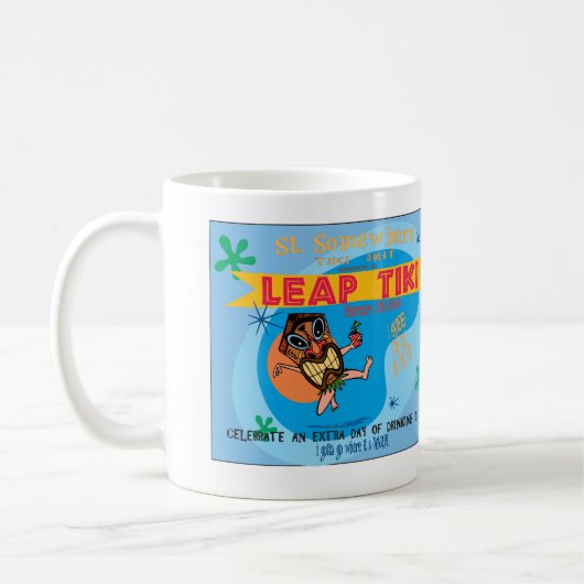 Leck Tiki Kaffee-Tasse Kaffeetasse (Links)