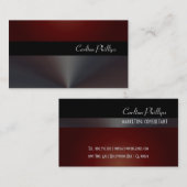 Leck- und saubere Visitenkarten Visitenkarte (Vorne/Hinten)