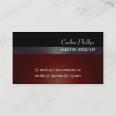 Leck- und saubere Visitenkarten Visitenkarte (Rückseite)