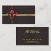 Leck Visitenkarte (Vorne/Hinten)