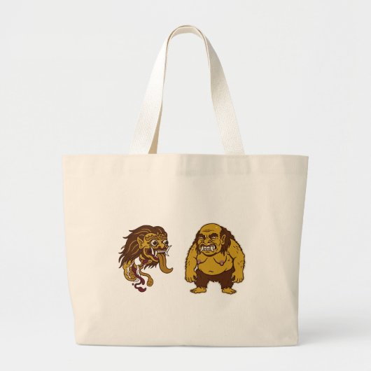 Leck & Zelluluke Jumbo Stoffbeutel (Vorne)