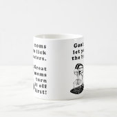 Lecken Sie die Schläger-lustige Mama-Mutter-Tasse Kaffeetasse (Mittel)