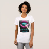 LECKEN SIE ES MÖGEN EINEN LUTSCHER T-Shirt (Vorne ganz)