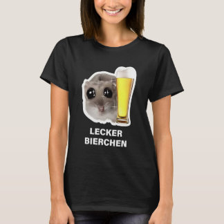 Lecker Bierchen Süße Hamster Bier T-Shirt