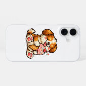 Lecker Eis Hund iPhone 16 Hülle (Rückseite (Horizontal))