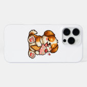 Lecker Eis Hund iPhone Hülle (Rückseite (Horizontal))