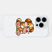 Lecker Eis Hund iPhone Hülle (Rückseite (Horizontal))