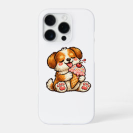 Lecker Eis Hund iPhone 16 Pro Hülle