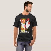 Lecker Ja, ich rede mit Hühnern T-Shirt (Vorne ganz)