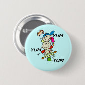 Lecker Lecker Sommer Button (Vorne & Hinten)