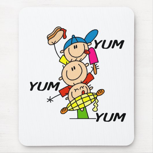 Lecker Lecker Sommer Mousepad (Vorne)