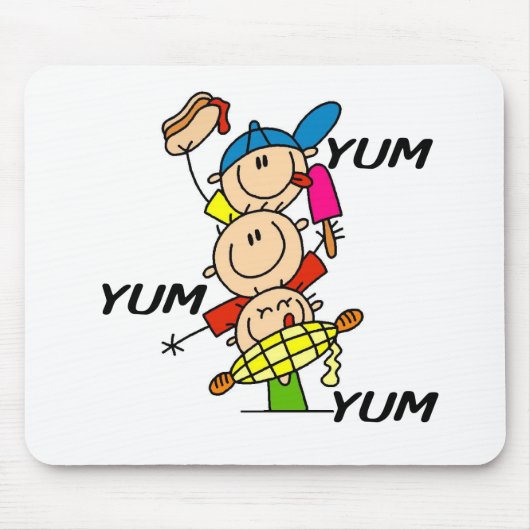 Lecker Lecker Sommer Mousepad (Vorne)