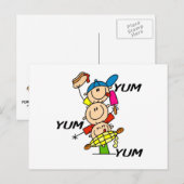 Lecker Lecker Sommer Postkarte (Vorne/Hinten)