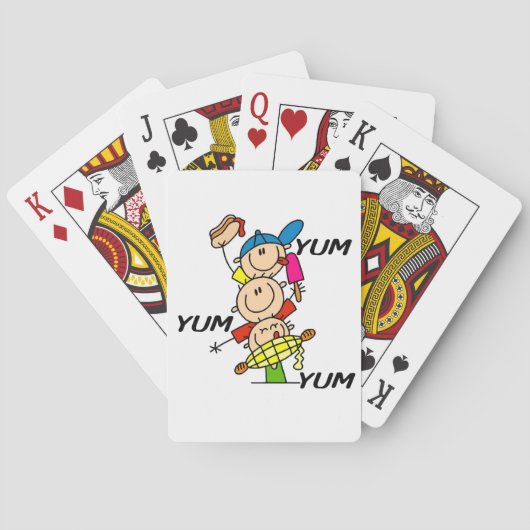 Lecker Lecker Sommer Spielkarten (Rückseite)