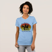 LECKER MIT TEXT T-Shirt (Vorne ganz)
