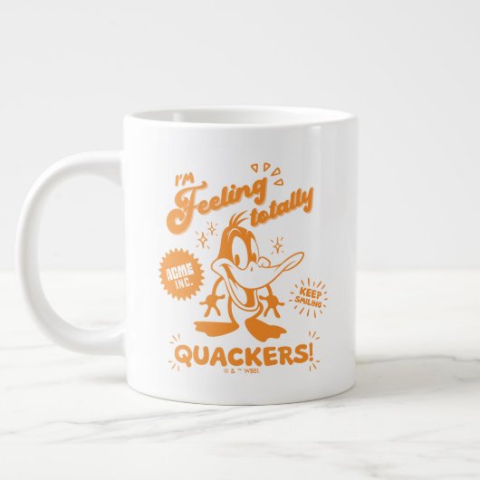 Lecker Retro DAFFY DUCK™ Jumbo-Tasse (Links)