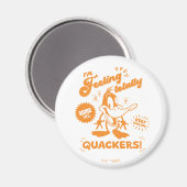 Lecker Retro DAFFY DUCK™ Magnet (Vorderseite/Rückseite)