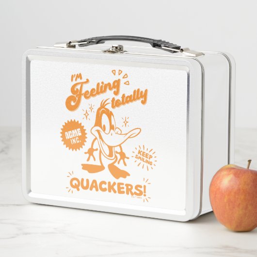 Lecker Retro DAFFY DUCK™ Metall Brotdose (Beispiel)