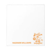 Lecker Retro DAFFY DUCK™ Notizblock (Vorderseite)