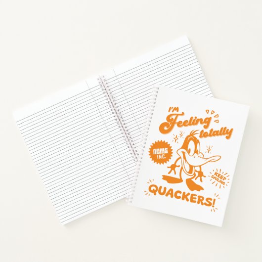 Lecker Retro DAFFY DUCK™ Notizblock (Innenseite)