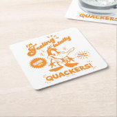 Lecker Retro DAFFY DUCK™ Rechteckiger Pappuntersetzer (angewinkelt)