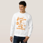 Lecker Retro DAFFY DUCK™ Sweatshirt (Vorne ganz)