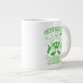 Lecker Retro MARVIN THE MARTIAN™ Jumbo-Tasse (Vorderseite Rechts)
