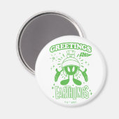 Lecker Retro MARVIN THE MARTIAN™ Magnet (Vorderseite/Rückseite)