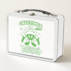 Lecker Retro MARVIN THE MARTIAN™ Metall Brotdose