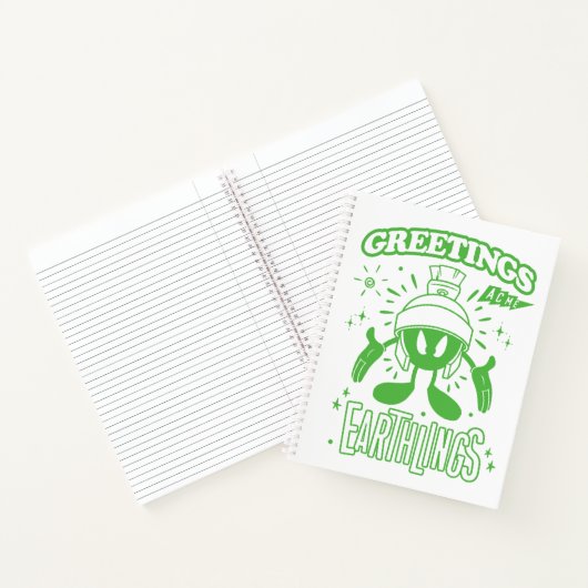 Lecker Retro MARVIN THE MARTIAN™ Notizblock (Innenseite)