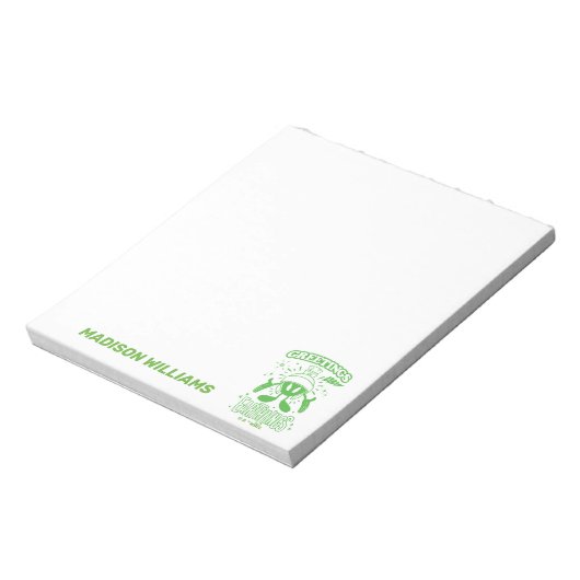 Lecker Retro MARVIN THE MARTIAN™ Notizblock (Rotiert)