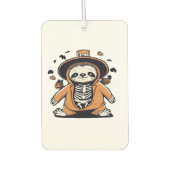 Lecker-Skeletttrick oder Behandlung klassischer T- Autolufterfrischer (Vorderseite)