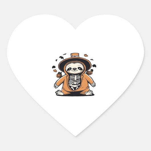 Lecker-Skeletttrick oder Behandlung klassischer T- Herz-Aufkleber (Vorderseite)