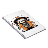 Lecker-Skeletttrick oder Behandlung klassischer T- Notizblock (Rechte Seite)