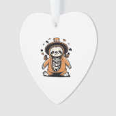 Lecker-Skeletttrick oder Behandlung klassischer T- Ornament (Vorderseite)