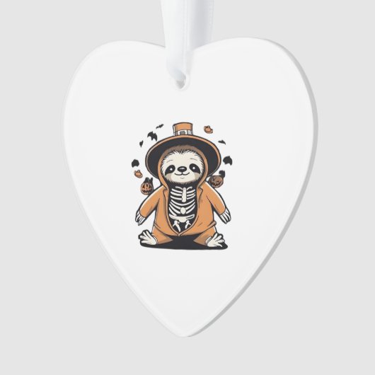 Lecker-Skeletttrick oder Behandlung klassischer T- Ornament (Vorderseite)