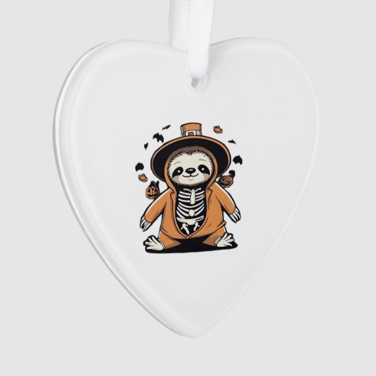 Lecker-Skeletttrick oder Behandlung klassischer T- Ornament (Vorderseite)