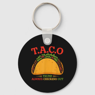 Lecker Taco Trump kneift immer lustig Schlüsselanhänger