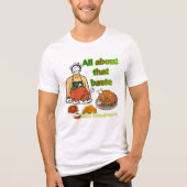 Leckere Baste Tri-Blend Shirt (Vorderseite)