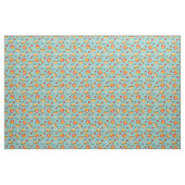 Leckere Cheeseburger u. Pommes-Frites Stoff (Fat Quarter (45,7 x 55,9 cm))